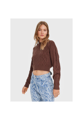 Vero Moda Пуловер Ayla 10274866 Кафяв Relaxed Fit - Pepit.bg
