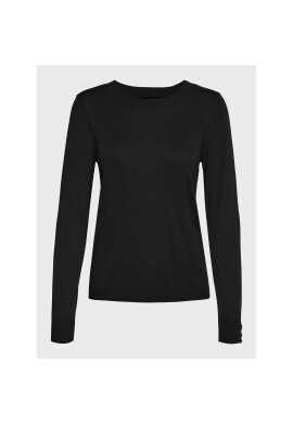 Vero Moda Пуловер Silky 10268010 Черен Regular Fit - Pepit.bg