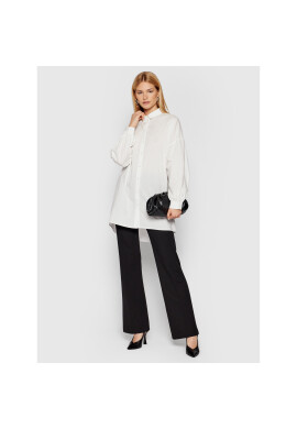 Vero Moda Риза Bina 10250576 Бял Oversize - Pepit.bg