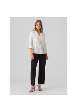 Vero Moda Риза Bumpy 10275283 Бял Regular Fit - Pepit.bg