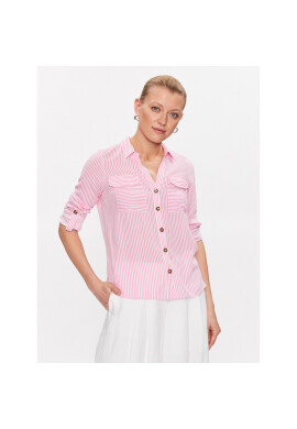 Vero Moda Риза Bumpy 10275283 Розов Regular Fit - Pepit.bg