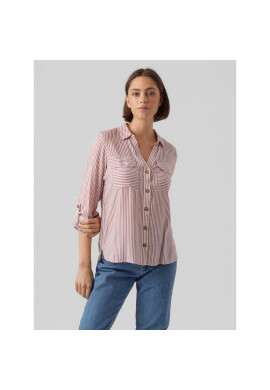 Vero Moda Риза Bumpy 10275283 Розов Regular Fit - Pepit.bg