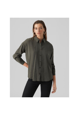 Vero Moda Риза Queeny 10295908 Сив Regular Fit - Pepit.bg