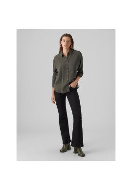 Vero Moda Риза Queeny 10295908 Сив Regular Fit - Pepit.bg