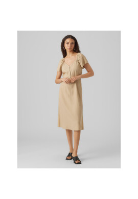 Vero Moda Ежедневна рокля Mymilo 10282500 Бежов Regular Fit - Pepit.bg