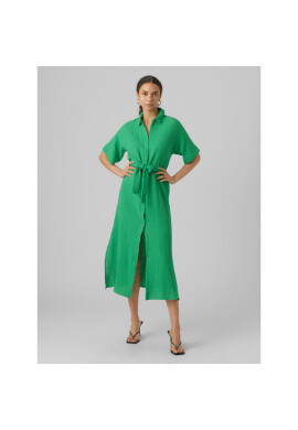 Vero Moda Рокля тип риза Natali 10283129 Зелен Regular Fit - Pepit.bg