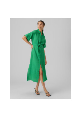 Vero Moda Рокля тип риза Natali 10283129 Зелен Regular Fit - Pepit.bg