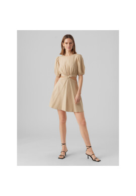 Vero Moda Рокля Seba 10284799 Бежов Regular Fit - Pepit.bg