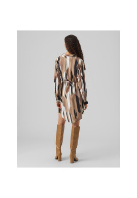 Vero Moda Рокля тип риза 10295475 Кафяв Regular Fit - Pepit.bg