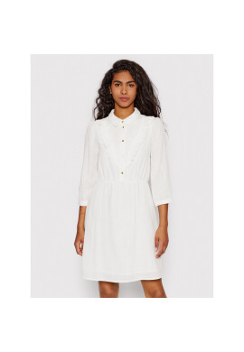 Vero Moda Рокля тип риза Prilla 10265202 Бял Regular Fit - Pepit.bg