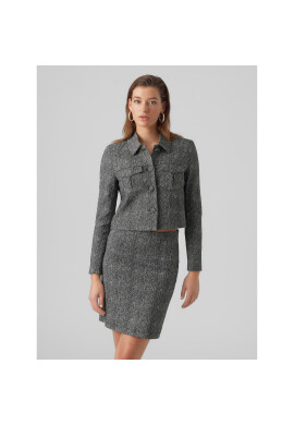 Vero Moda Сако 10294371 Сив Cropped Fit - Pepit.bg
