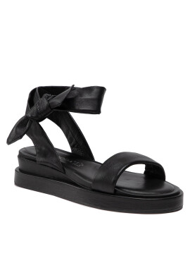 Vero Moda Сандали Vmlay Leather Sandal 10265513 Черен - Pepit.bg