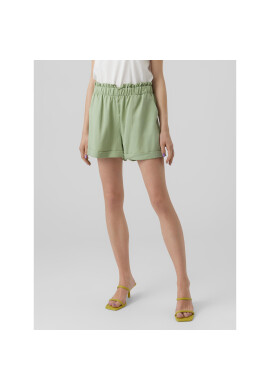 Vero Moda Шорти от плат Harper 10283731 Зелен Regular Fit - Pepit.bg