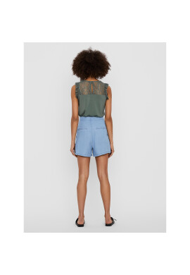 Vero Moda Шорти от плат Mia 10209543 Син Regular Fit - Pepit.bg