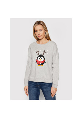 Vero Moda Суитшърт Penguin 10262928 Сив Regular Fit - Pepit.bg