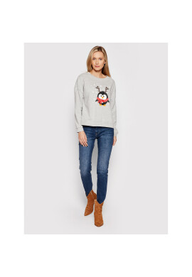Vero Moda Суитшърт Penguin 10262928 Сив Regular Fit - Pepit.bg