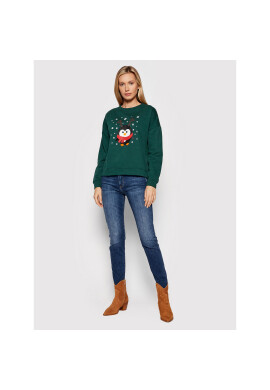 Vero Moda Суитшърт Penguin 10262928 Зелен Regular Fit - Pepit.bg