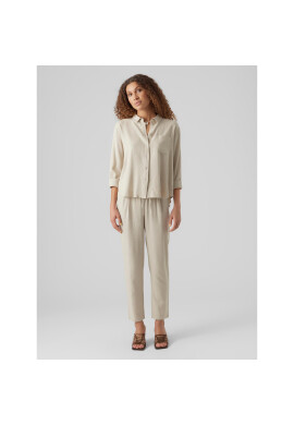Vero Moda Текстилни панталони Jesmilo 10279691 Сив Regular Fit - Pepit.bg