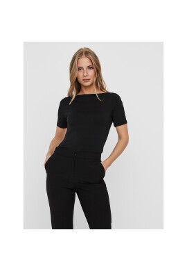Vero Moda Тишърт 10231753 Черен Slim Fit - Pepit.bg