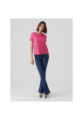 Vero Moda Тишърт Paula 10243889 Розов Regular Fit - Pepit.bg