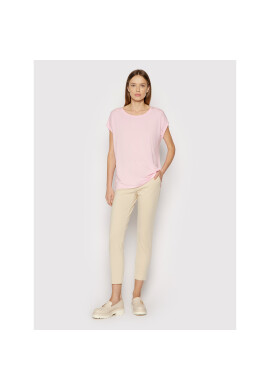 Vero Moda Тишърт Ava 10187159 Розов Relaxed Fit - Pepit.bg