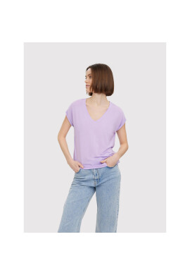 Vero Moda Тишърт Ava 10231343 Виолетов Regular Fit - Pepit.bg