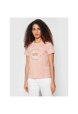 Vero Moda Тишърт Be You 10262920 Розов Regular Fit - Pepit.bg