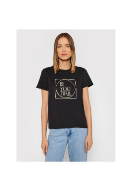 Vero Moda Тишърт Be You 10262920 Черен Regular Fit - Pepit.bg