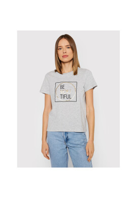 Vero Moda Тишърт Be You 10262920 Сив Regular Fit - Pepit.bg