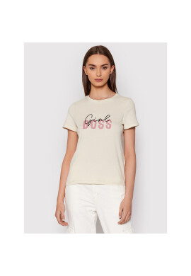 Vero Moda Тишърт Boss 10262917 Бежов Regular Fit - Pepit.bg