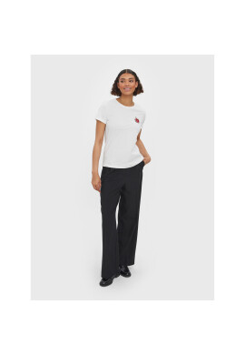 Vero Moda Тишърт Fayfrancis 10276823 Бял Regular Fit - Pepit.bg
