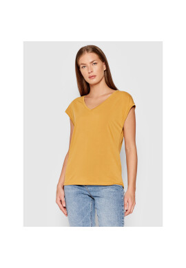 Vero Moda Тишърт Filli 10246928 Жълт Regular Fit - Pepit.bg