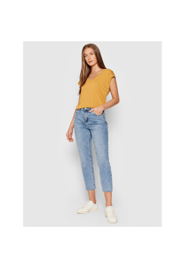 Vero Moda Тишърт Filli 10246928 Жълт Regular Fit - Pepit.bg