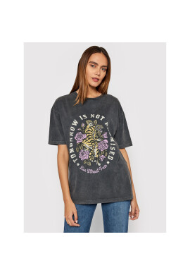 Vero Moda Тишърт Forever 10232956 Сив Oversize - Pepit.bg