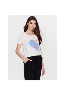 Vero Moda Тишърт Pamala 10284321 Бял Regular Fit - Pepit.bg