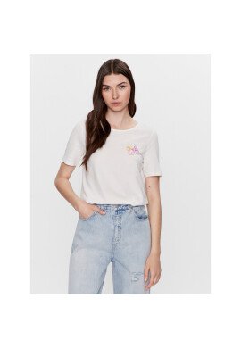 Vero Moda Тишърт Pany 10284992 Бял Regular Fit - Pepit.bg