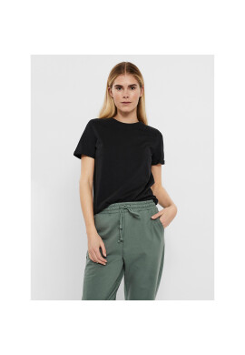 Vero Moda Тишърт Paula 10243889 Черен Regular Fit - Pepit.bg