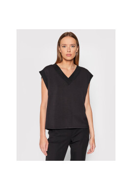 Vero Moda Тишърт Silky 10257332 Черен Regular Fit - Pepit.bg