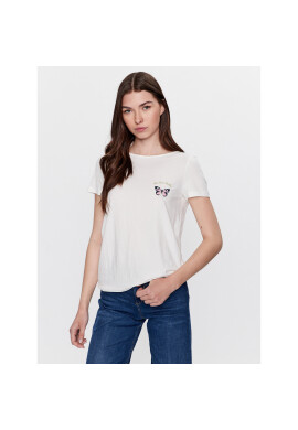 Vero Moda Тишърт Siv 10282877 Бял Regular Fit - Pepit.bg