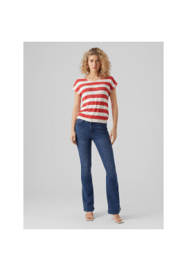 Vero Moda Тишърт Wide 10284474 Червен Box Fit - Pepit.bg