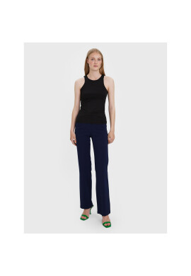 Vero Moda топ Bianca 10279787 Черен Slim Fit - Pepit.bg