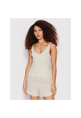 Vero Moda топ Glory 10264760 Екрю Slim Fit - Pepit.bg