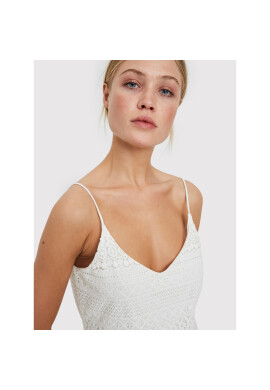 Vero Moda топ Honey 10190150 Бял Regular Fit - Pepit.bg