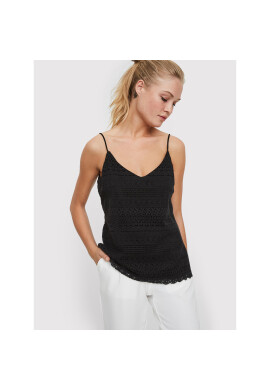 Vero Moda топ Honey 10190150 Черен Regular Fit - Pepit.bg