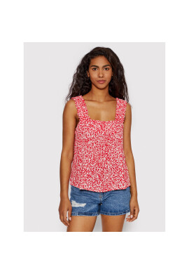 Vero Moda топ Jenny 10260720 Червен Regular Fit - Pepit.bg