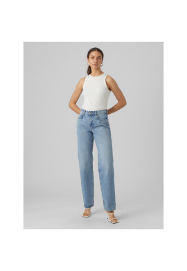 Vero Moda топ Lavender 10275519 Бял Slim Fit - Pepit.bg