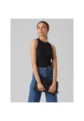 Vero Moda топ Lavender 10275519 Черен Slim Fit - Pepit.bg