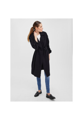 Vero Moda Тренч Bella 10252979 Черен Relaxed Fit - Pepit.bg