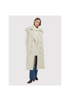 Vero Moda Тренч Unique 10267764 Екрю Regular Fit - Pepit.bg