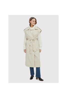 Vero Moda Тренч Unique 10267764 Екрю Regular Fit - Pepit.bg